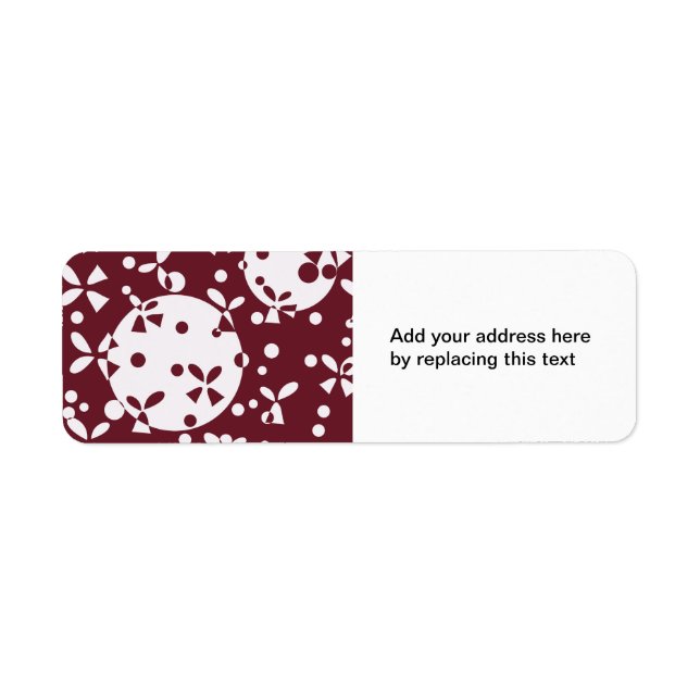Christmas Bells Return Address Labels (Front)