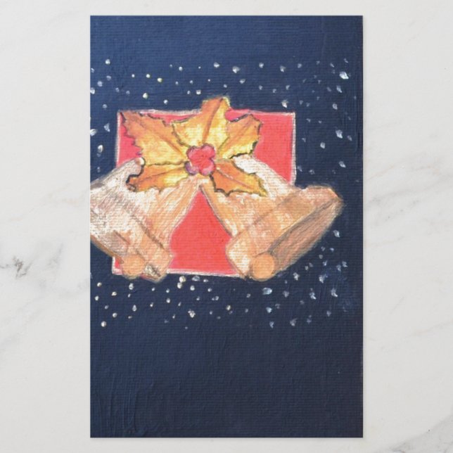 Christmas Bells Stationery (Front)