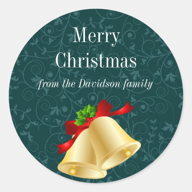 Christmas Bells Sticker (Front)