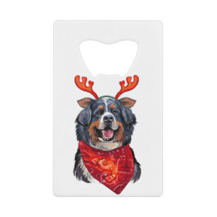 Christmas Bernese Mountain Dog