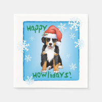 Christmas Bernese MountaIn Dog