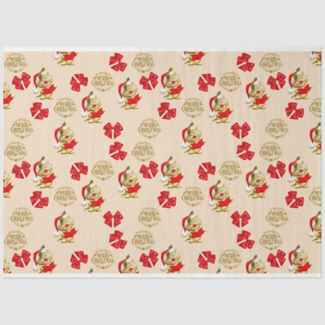 Christmas Berries Design Series 11  Tissue Paper (Front)
