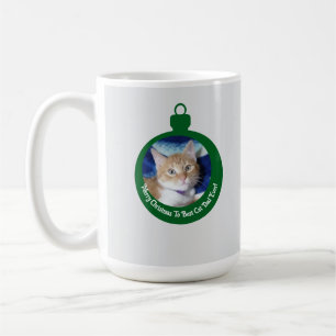 Christmas, Best Cat Dad Ever , Cat Photo ,  Coffee Mug