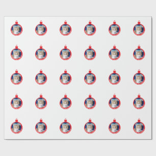 Christmas, Best Cat Grandma' , Wrapping Paper