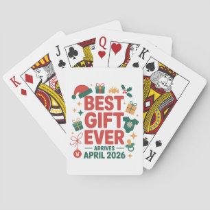 Christmas Best Gift Ever Arrives April 2026 Couple Playing Cards