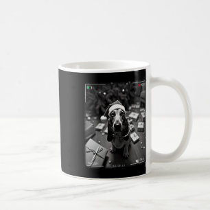 Christmas Bet Hound Caught On Camera Coffee Mug