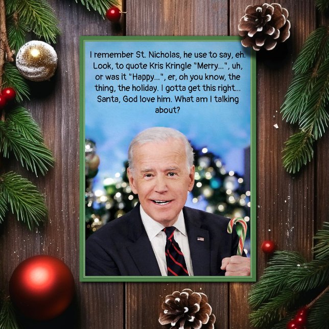 Christmas Biden Card (Creator Uploaded)
