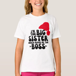 Christmas Big Sister Big Boss T-Shirt