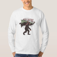 Christmas bigfoot
