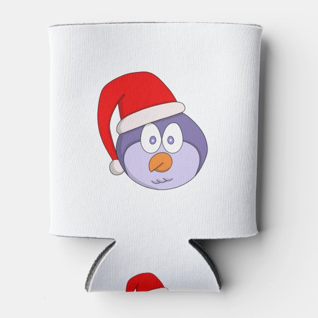 Christmas Bird Can Cooler (Front)