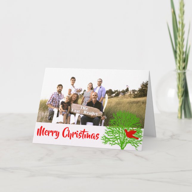 Christmas Bird - Holiday Card (Front)