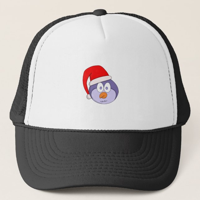 Christmas Bird Trucker Hat (Front)