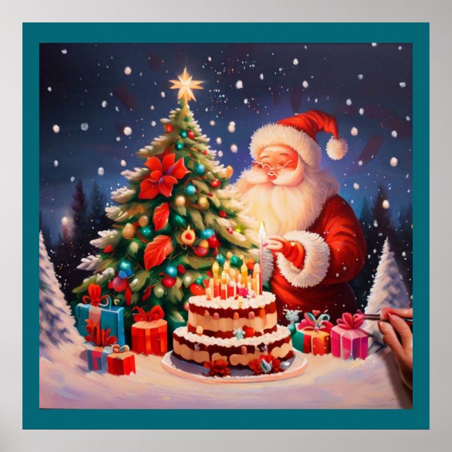 Christmas Birthday 10 Poster (Front)