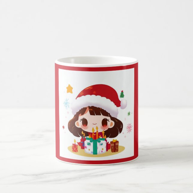 Christmas Birthday 2 Coffee Mug (Center)