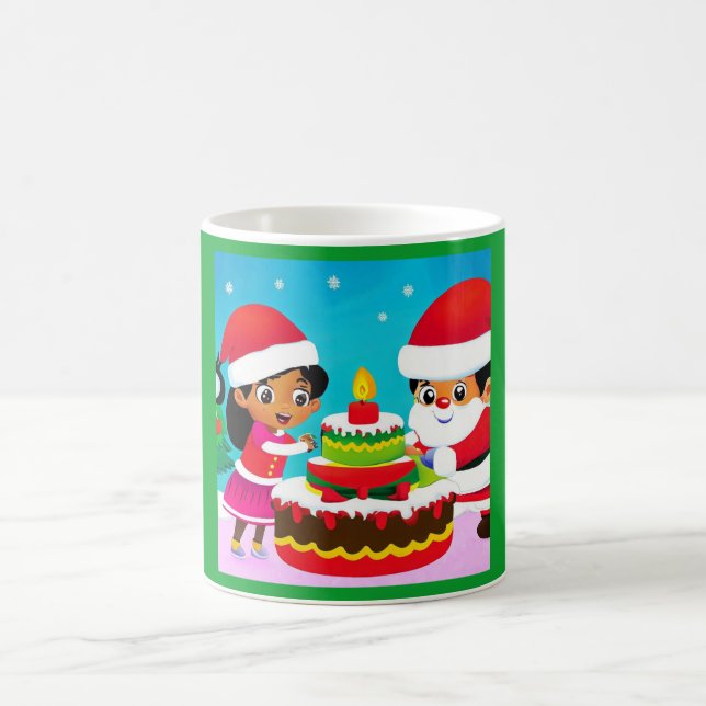 Christmas Birthday 3 Coffee Mug (Center)