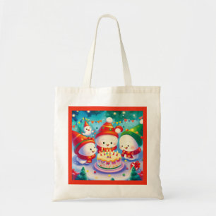 Christmas Birthday 6 Tote Bag