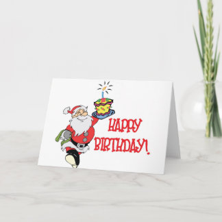 Christmas Birthday Card