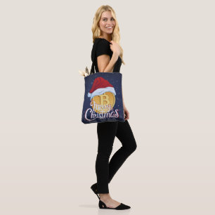 Christmas Bitcoin - Day Traders Gift Tote Bag
