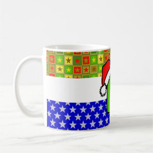 Christmas Blackboard + your Text or Image Coffee Mug