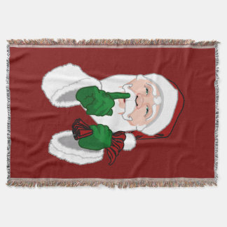 Christmas Blanket Cute Santa Clause Throw Blankets
