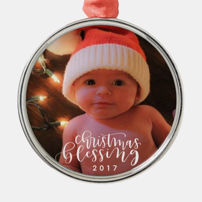 Christmas Blessing Ornament (Front)