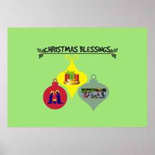 Christmas Blessing Poster