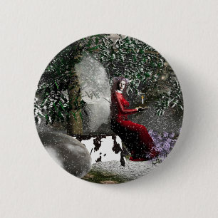 Christmas-Blessings 6 Cm Round Badge