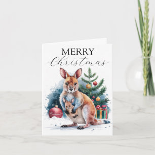 Christmas Blessings from the Heart of Australia Card