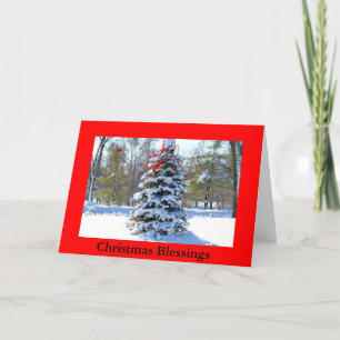 Christmas Blessings Holiday Card