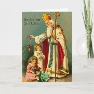 Christmas Blessings-St. Nikolaas Holiday Card