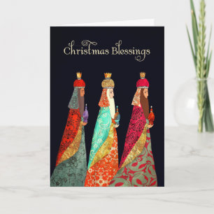 Christmas Blessings, Three Kings Holiday Card