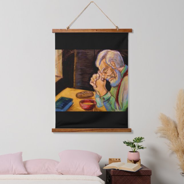 CHRISTMAS BLESSINGS TO ALL  HANGING TAPESTRY (Bedroom)