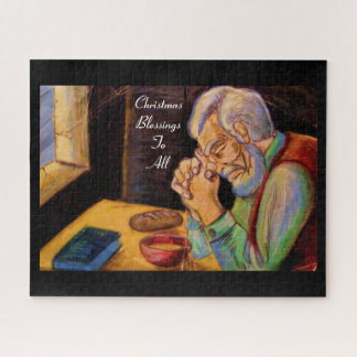 CHRISTMAS BLESSINGS TO ALL JIGSAW PUZZLE