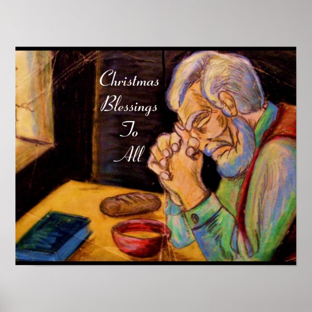CHRISTMAS BLESSINGS TO ALL poster (Front)