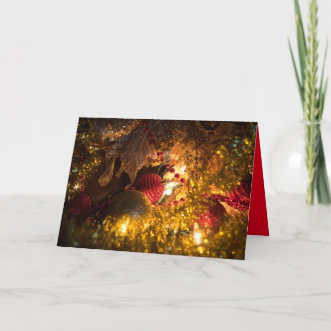 Christmas Bling Card (Front)