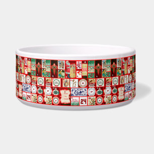 Christmas Block Illustration Squares