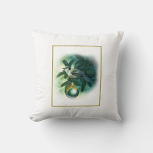 Christmas Bluebird American MoJo Pillow