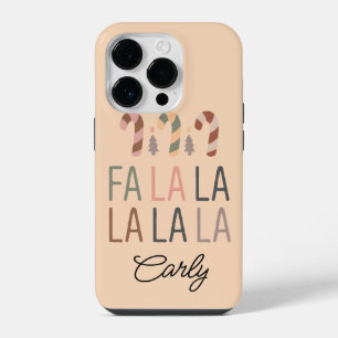 Christmas Boho Beige iPhone 14 Pro Case