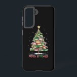 Christmas Book Lover Tree Librarian Merry Bookmas  Samsung Galaxy Case<br><div class="desc">Christmas Book Lover Tree Librarian Merry Bookmas</div>