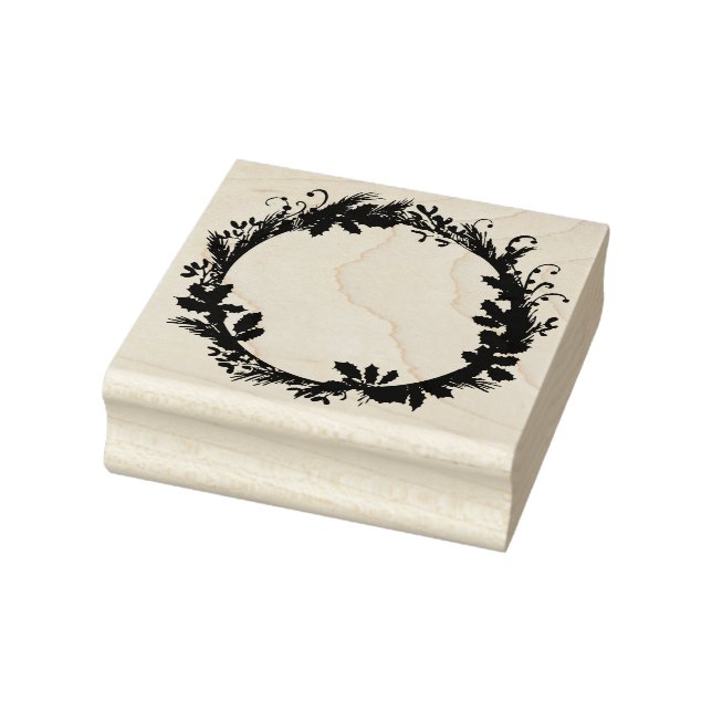 Christmas Border Frame DIY Journalling Scrapbookin Rubber Stamp (Stamp)