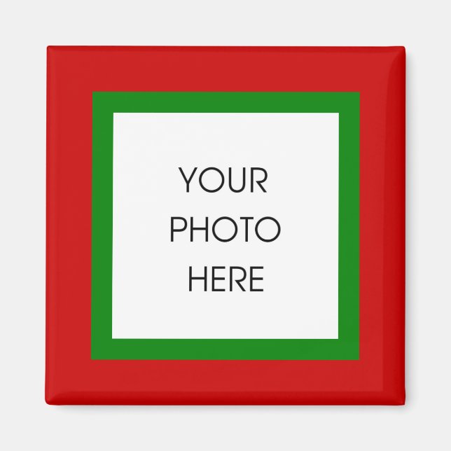 Christmas Border Magnet (Front)