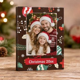 Christmas Border Photo Frame Block