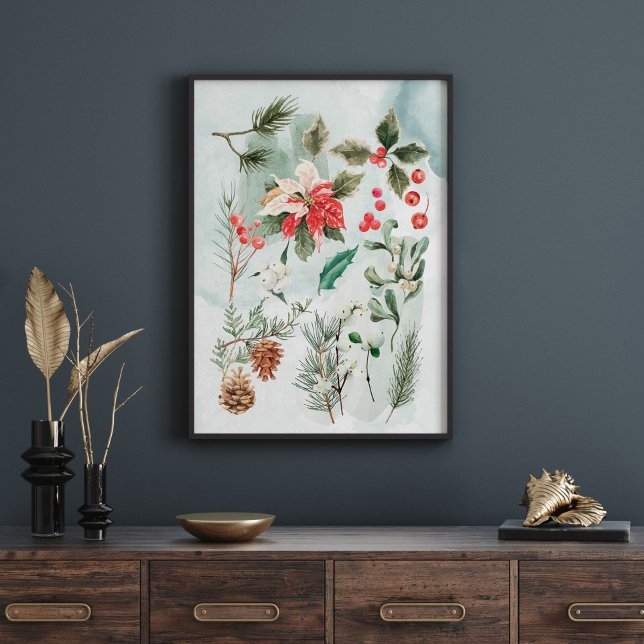 Christmas Botanical  Poster (Creator Uploaded)