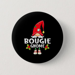 Christmas Bougie Gnome X-mas Family Matching 6 Cm Round Badge