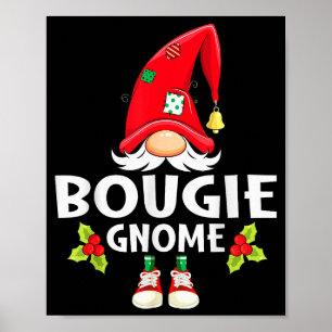 Christmas Bougie Gnome X-mas Family Matching  Poster