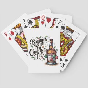 Christmas Bourbon Playing Cards