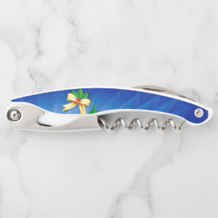 Christmas Bow Corkscrew