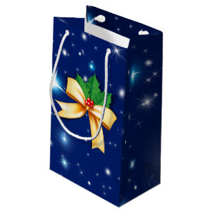 Christmas Bow Small Gift Bag