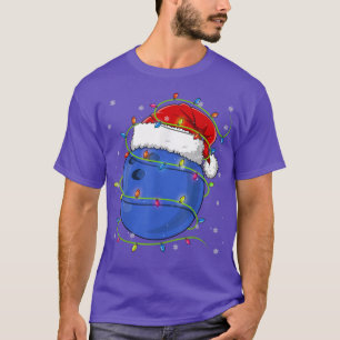 Christmas Bowling Ball Santa Hat Matching Family P T-Shirt