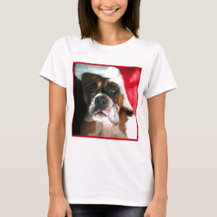 Christmas Boxer Dog T-Shirt